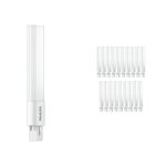 Confezione Multipack 20x Philips Corepro PL-S LED 5W 550lm - 840 Bianco Freddo | Sostitutiva 9W