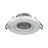 Noxion Faretti LED Ares Inclinabile Bianca 6W 540lm 927-940 3CCT | Ritaglio 68mm