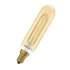 Osram Vintage 1906 LED Special Shapes E14 Tubular Ambra 4.8W 420lm - 822 Bianco Molto Caldo | Dimmerabile - Sostitutiva 40W
